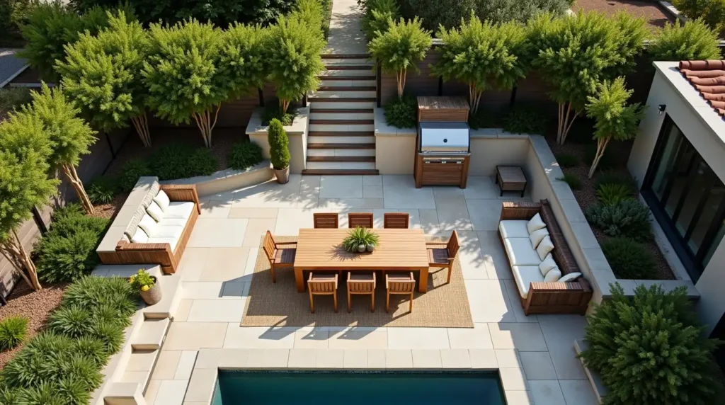 Build a Separate Outdoor Dining Terrace