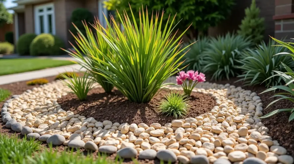 Replace Mulch in One Small Garden Bed