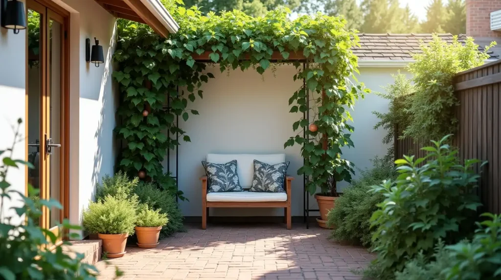 Save Ground Space With a Trellis