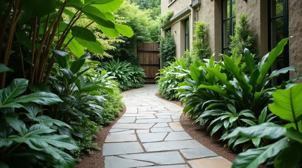 Soften Hard Paths With Lush Border Plants