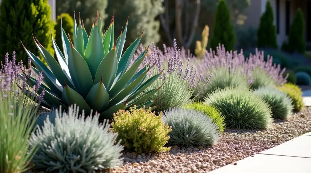 Layer Drought-Tolerant Plants for a Fuller Look