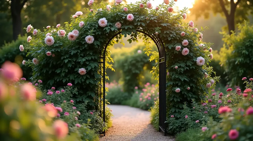 Add Height with an Arch, Pergola, or Trellis