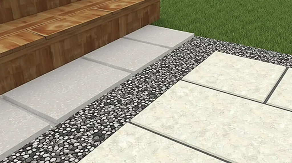 Keep Mud Off the Patio With a Gravel Strip
