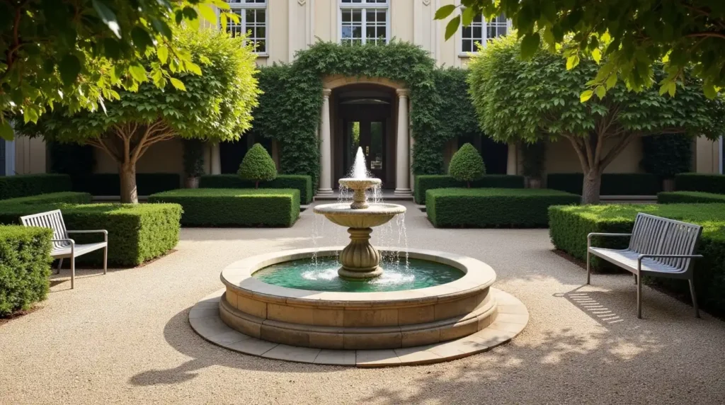 Make a Fountain the Main Focal Point