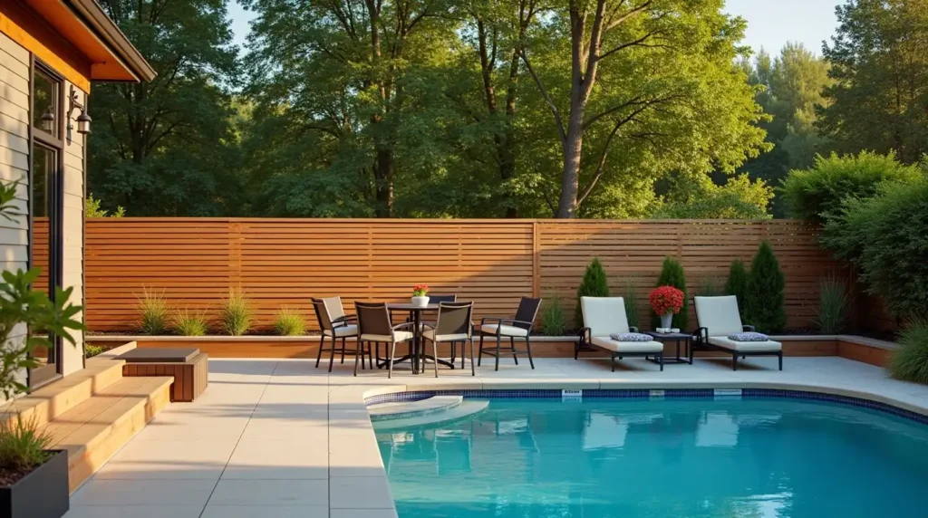 Add Privacy Screens Where Hedges Will Not Fit