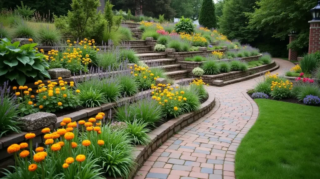 Fill the Terraces with Pollinator-Friendly Flowers