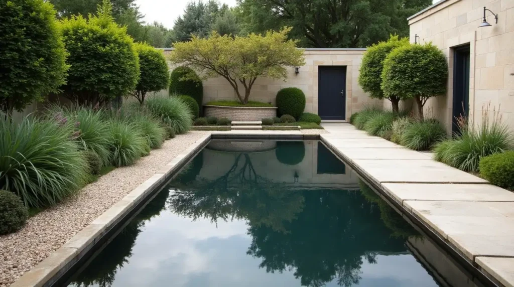 Use Still Water to Make the Garden Feel Calm